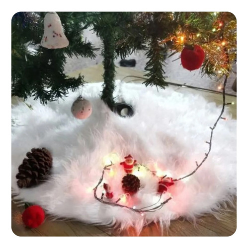 Alfombra Para Árbol De Navidad Con Falda Base, 90 Cm