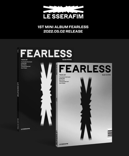 Le Sserafim - Fearless ( Set Con Ambas Versiones)