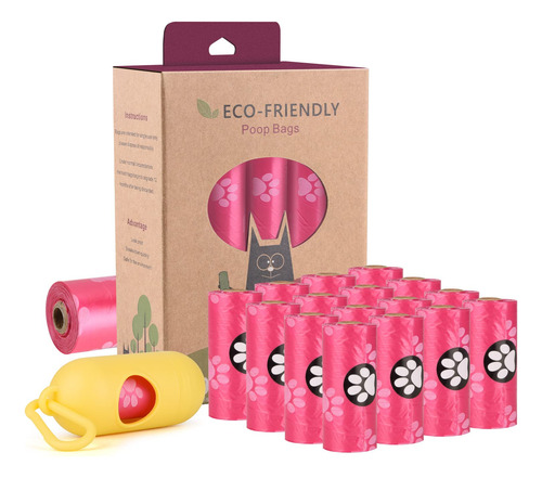 Bolsas Biodegradables Para Excrementos De Perro Con Soporte