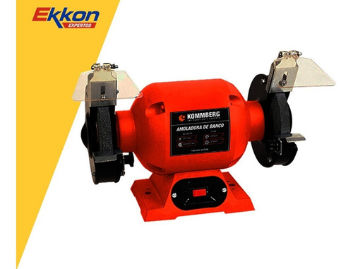 Amoladora De Banco 3/4hp 2 Discos 8 PuLG. Monof. Kommberg