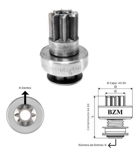25901204, 38CCC048535MC, Motor Ventilador Condensadora