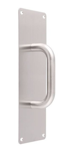 Placa Jaladera Estire Acero Inoxidable Dexter 30 X 10 Cm