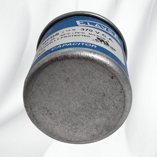Capacitor De Trabajo Continuo Ngm 7.5 Mfds. 370 Vca Elavsa