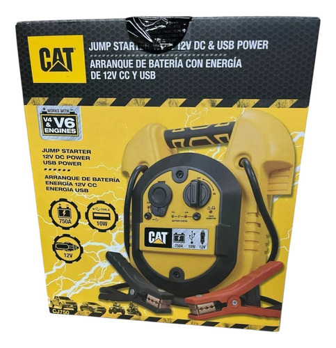 Arrancador De Bateria 12v - 750 Amper Catcj750