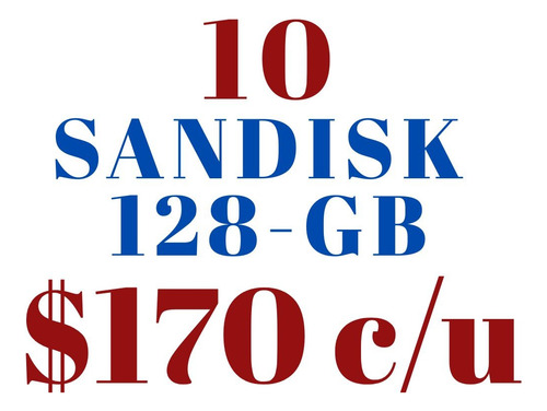 5 Sandisk Sdsqunr-128g-gn3ma U-microsdhc Uhs 100mbs C10 Adap