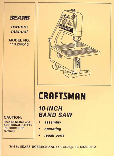 3 Manual Propietario Pieza Sierra Cinta 10 