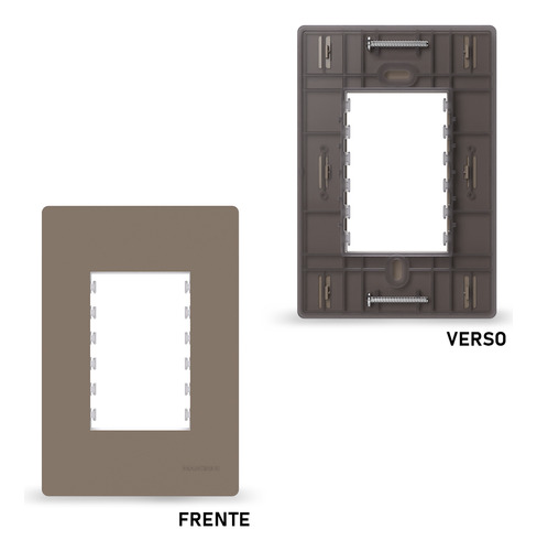 Kit 5 Placa 4x2 3 Postos C/ Sup Argila Infiniti Margirius