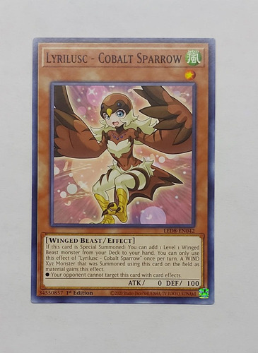 Lyrilusc Cobalt Sparrow Comun Yugioh