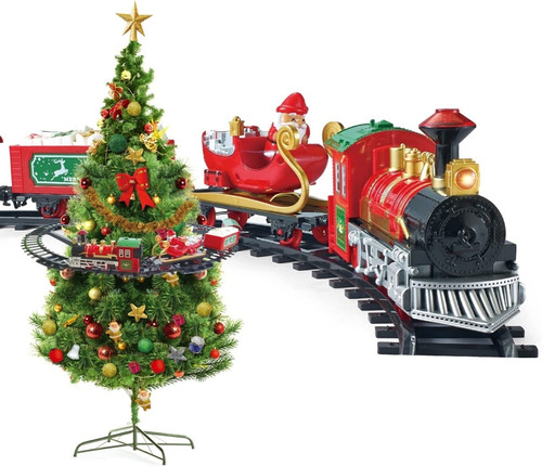 Tren De Navidad Decorativo