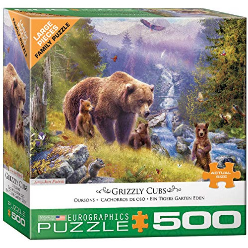 Eurografías Cubs Grizzly Por Jan Patrik 500 Piezas Qt2h8