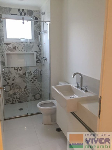 Imagem 11 de 15 de Belíssimo Apartamento 84m², 2 Quartos, 1 Suíte, 2 Vagas, Decorado E Semi Mobiliado -vila Andrade-sp - Nm4998