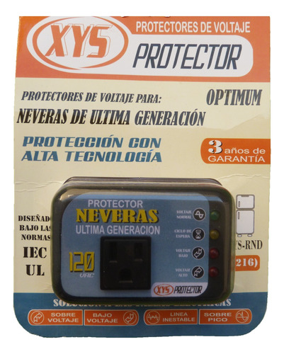 Protector De Voltaje Xys Refrigerador Neveras