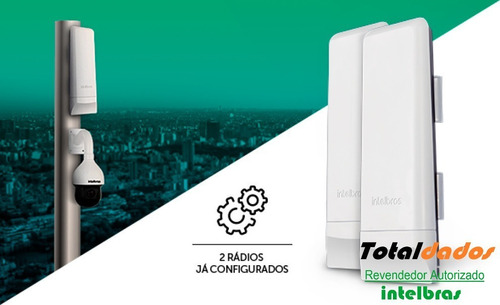 Imagem 8 de 9 de Roteador Wireless Cpe 5ghz 16dbi Wom 5a Intelbras Link Cftv