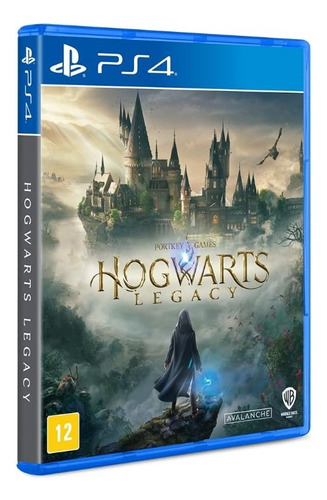 Hogwarts Legacy Play Station 4 Novo Lacrado Mídia Física