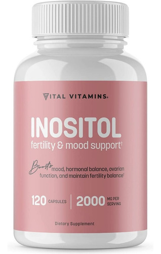 Inositol Vital Vitamins 120 Cps - Unidad a $1608