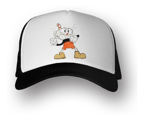 Gorra Cuphead Mugman Jueguitos M4