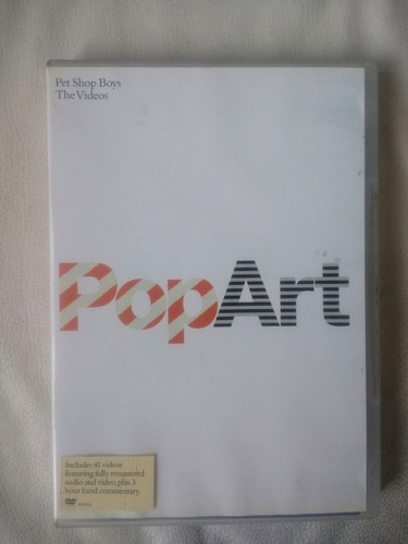Pet Shop Boys The Videos Pop Art Dvd Original 