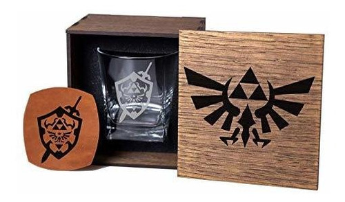 Set De Regalo De Vaso De Whisky  Legend Of  Fans Gift