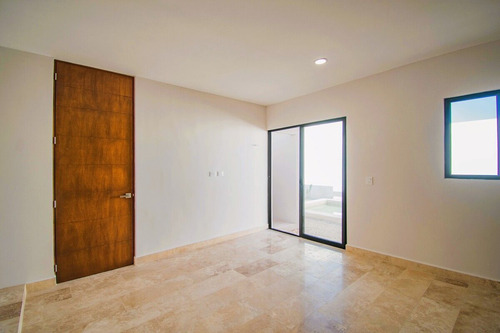 Casa De Una Planta, 3 Recámaras Y Piscina En Venta En Chacté Residencial, Dzitya