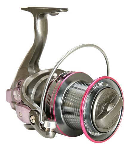 Carrete De Pesca Spinning 9000-12000 Potente Lanzamiento Lar