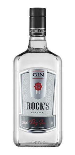 Gin Rock's Dry 1l Gim Original + Nf + Ipi