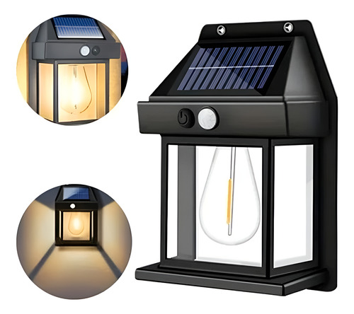 Luz Led Externa Carregamento Solar A Prova D'agua
