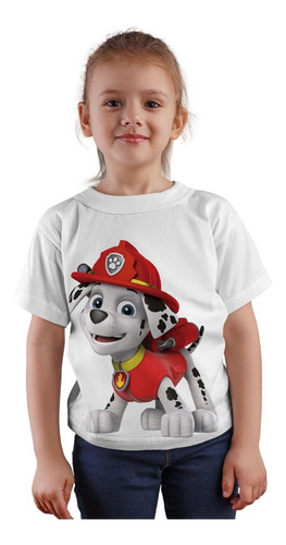 Polera Infantil Marshall Paw Patrol D10