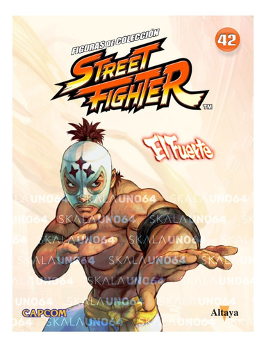 Street Fighter 42 El Fuerte Planeta Deagostini #skalauno64