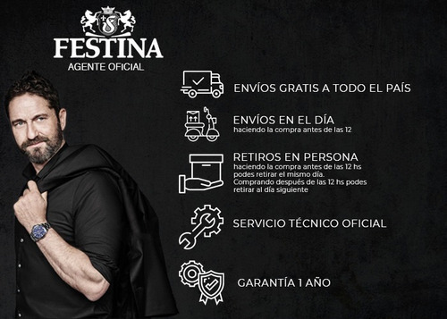 Reloj Festina F16488.5 Agente Oficial Envio Gratis