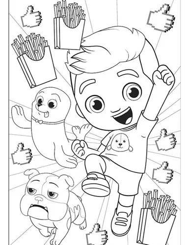 Desenho Luccas Neto  Desenhos pra colorir, Desenhos animados para colorir,  Desenho