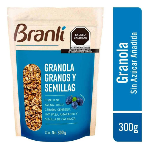Granola Branli Sin AzĂșcar Original 300g