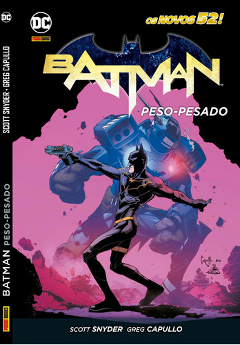 Batman: Peso-Pesado - Os Novos 52, de Snyder, Scott. Editora Panini Brasil LTDA, capa dura em português, 2019