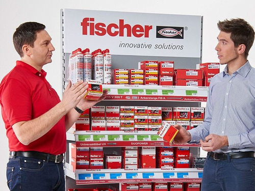 Imagen 5 de 9 de Tarugos Fischer Sx 10 + Tornillos 6x60 Balde X 400 Unidades