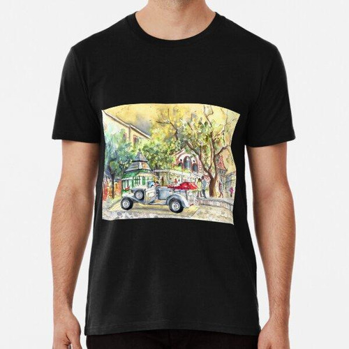 Remera A Beautiful Car In Budapest Algodon Premium