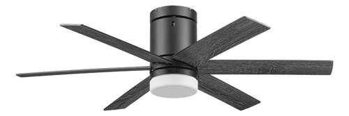 Ventilador Techo Eolo 53305-cct 44puLG Negro Mate Seis Aspas