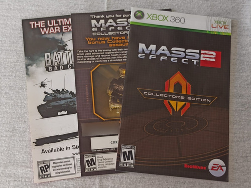 Mass Effect 2 Collector's Edition Edición Limitada Xbox 360