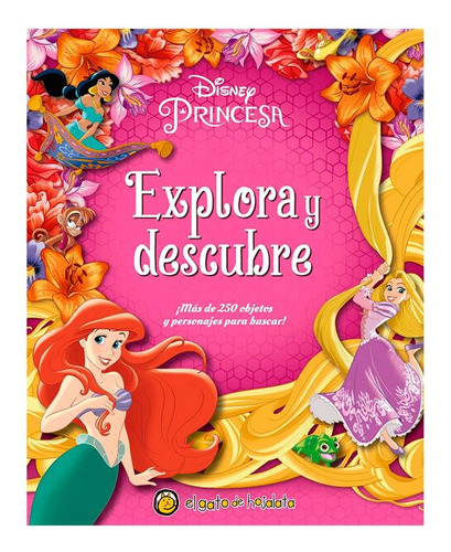 Libro Disney Princesa: Explora Y Descubre