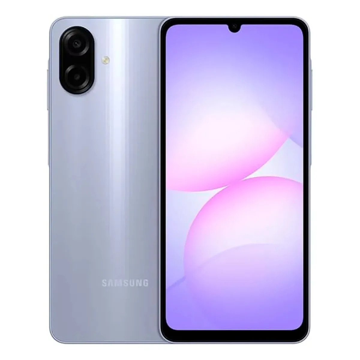 Celular SAMSUNG Galaxy A07 4GB 64GB 6.7" HD+ 90Hz Android 16 50MP 8MP Violeta