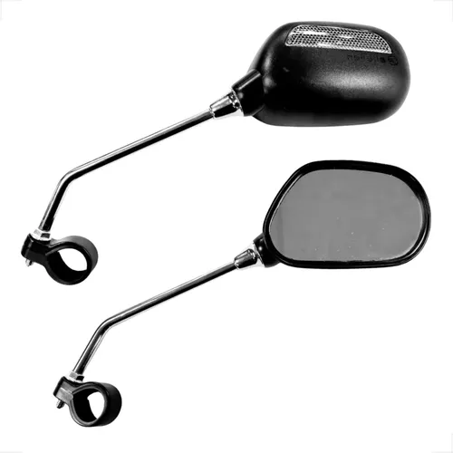comprar Par Espelho Retrovisor Guidão Bicicleta Urbana Com Refletor