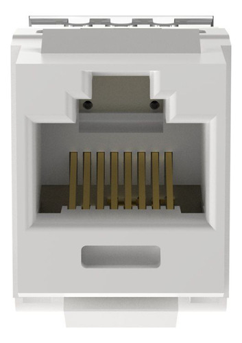 Kit 10 Peças Conector Fêmea Rj45 Utp Keystone Cat5e Panduit