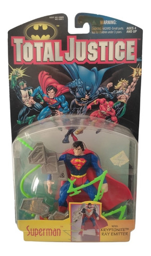 Superman Total Justice Liga De Justicia Kenner