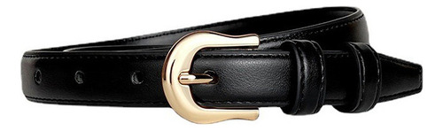 Cinturón Delgado Mujer-cuero Genuino Para Jeans Y Pantalones
