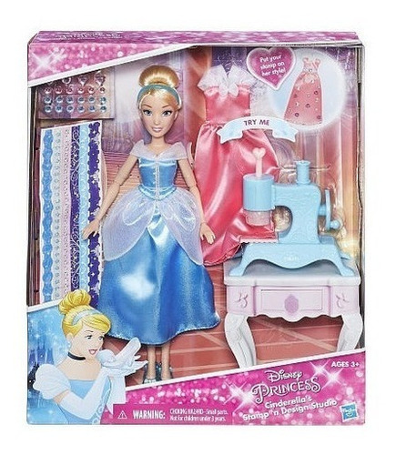 Princesas Disney Muñeca Estudio De Moda Hasbro Original
