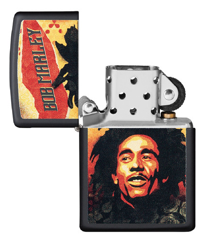 Imagen 3 de 10 de Encendedor Zippo Lighter Bob Marley