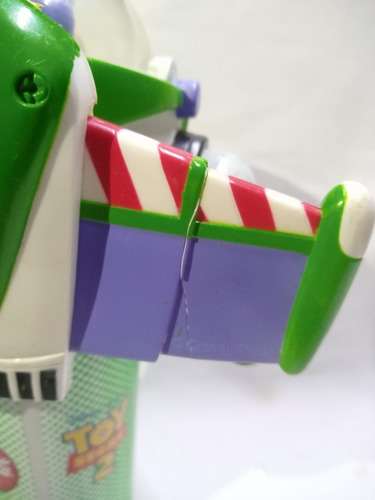 Vaso Figura De Buzz Lightyear Disneyland Pixar Toy Story 2 (Usado)