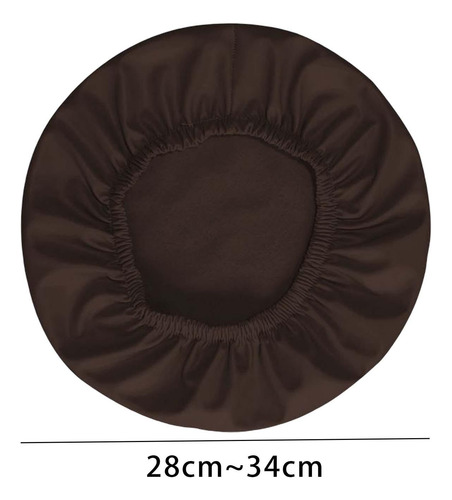 Taburete Redondo Funda Para Silla Con Bandas Elásticas