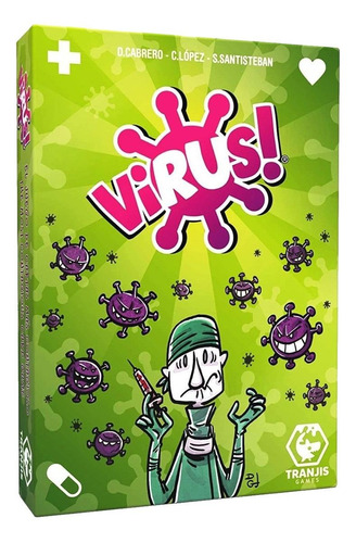 Imagen 1 de 1 de Juego de cartas Virus! Tranjis Games