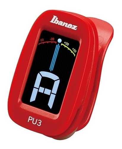 Afinador Pinza Ibanez Pu3 Rojo