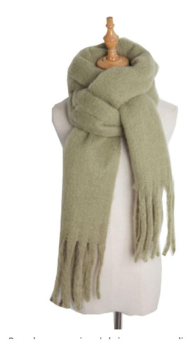 Maxi Bufanda Echarpe Colores Varios Otoño Invierno