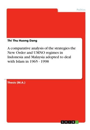 Libro A Comparative Analysis Of The Strategies The New Or...